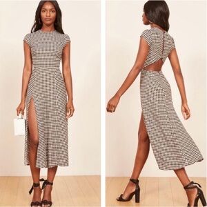 Reformation ‘Gavin’ Dress in gingham